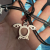 Sea Turtle Open Circle Pendant