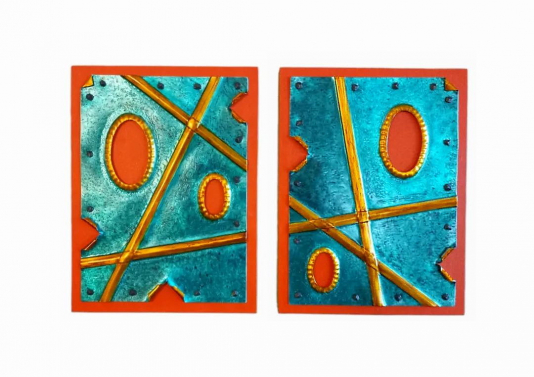 Totem 2 & 3 Diptych