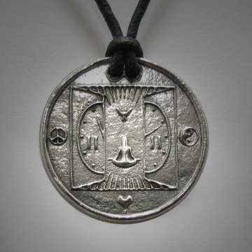 11:11 1111 Art Necklace Interfaith Multifaith Awakening Make a Wish Spiritual Numerology Ascention Jewelry Necklace