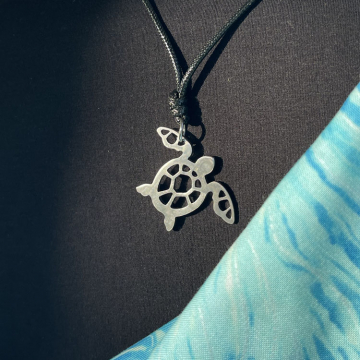 Sea Turtle Open Shell Pendant